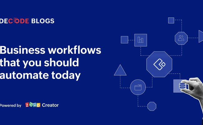 Business Workflows That You Should Automate Today - An Infographic ...